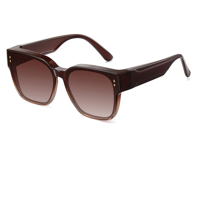 Lunettes de soleil DuoVue™- Superposition Verres polarisés Protection UV400