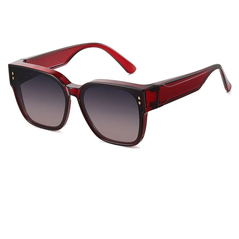 Lunettes de soleil DuoVue™- Superposition Verres polarisés Protection UV400